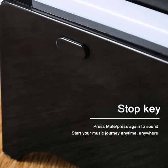 2024 Playable Piano Calendar with 52 Music Scores Musical Scale Sticker USB Rechargeable 3D Piano Desktop Calendar Decoration Birthday Gift