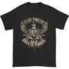 Five Finger Death Punch Men's Howe Eagle Crest T-Shirt Medium Black