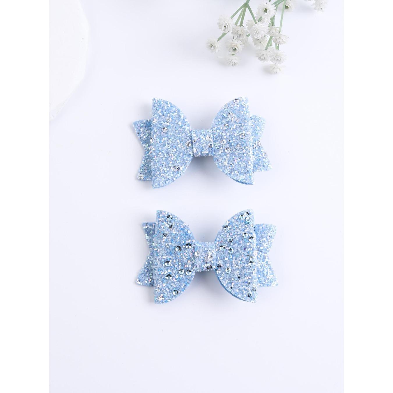 

Hair Clips New Rhinestone Glitter Bowknots for Girls Colorful Dot Sequin Hairpins Children Cute Barrettes hairHair Accessories