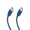 USB-C Braided Cable - USB-C 60W 1.5m - Blue