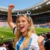 3Pcs Soccer Fan Hairband Set With Geometric Ball Design Hair Ornament Earrings And Skin Decal For Parties