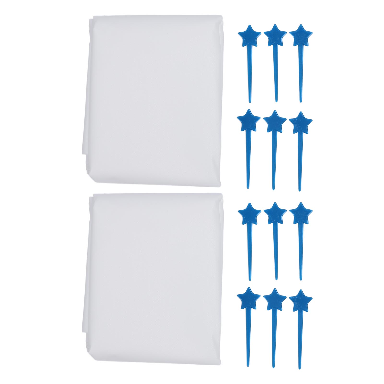 2Pcs Disposable Picnic Mat Multifunctional Waterproof Nonwoven Portable Picnic Blanket Beach Mat for Outdoor Camping