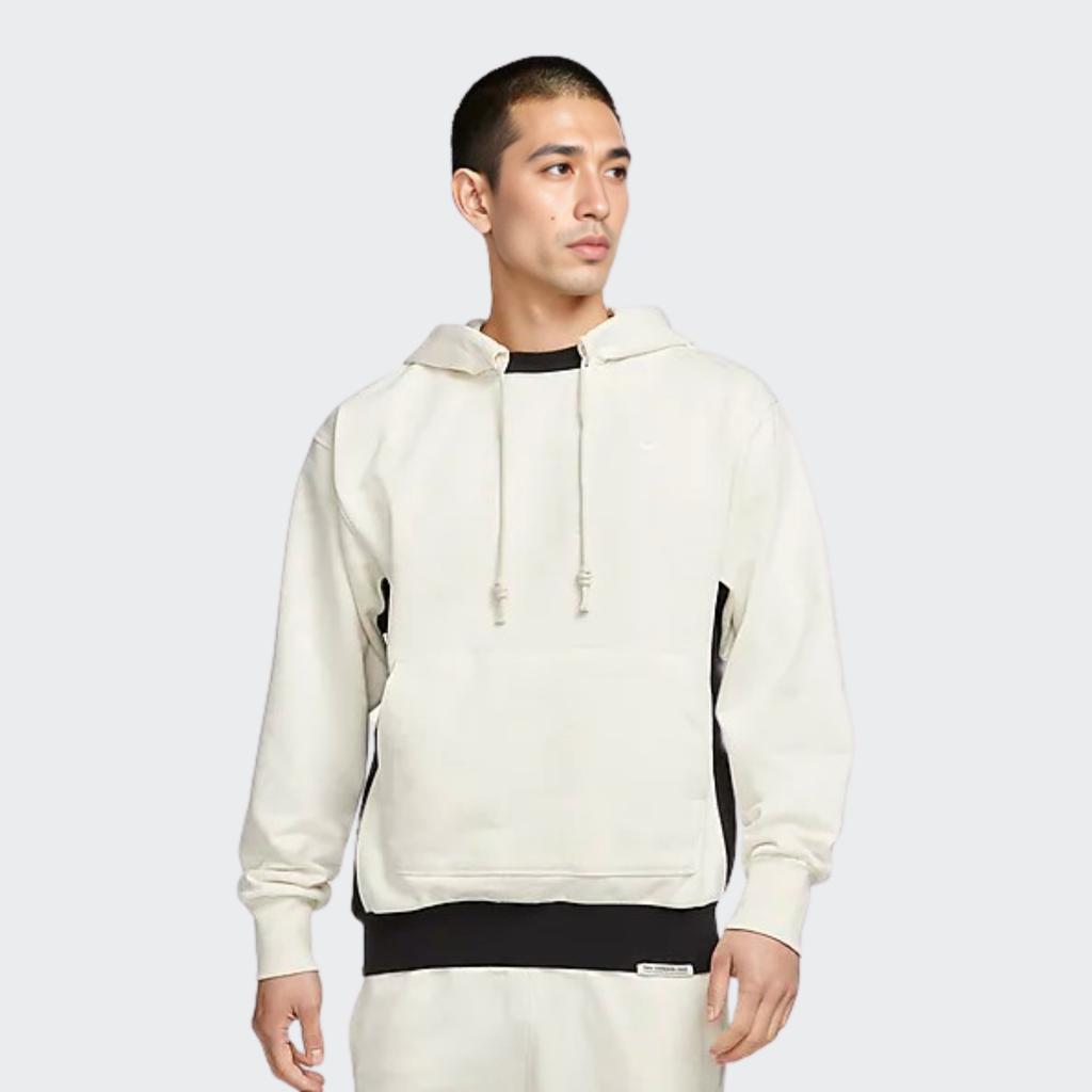 Nike Sudadera con Capucha Dri-FIT Standard Issue con Logo Bordado para Hombre Tops Blanco DQ5819-027