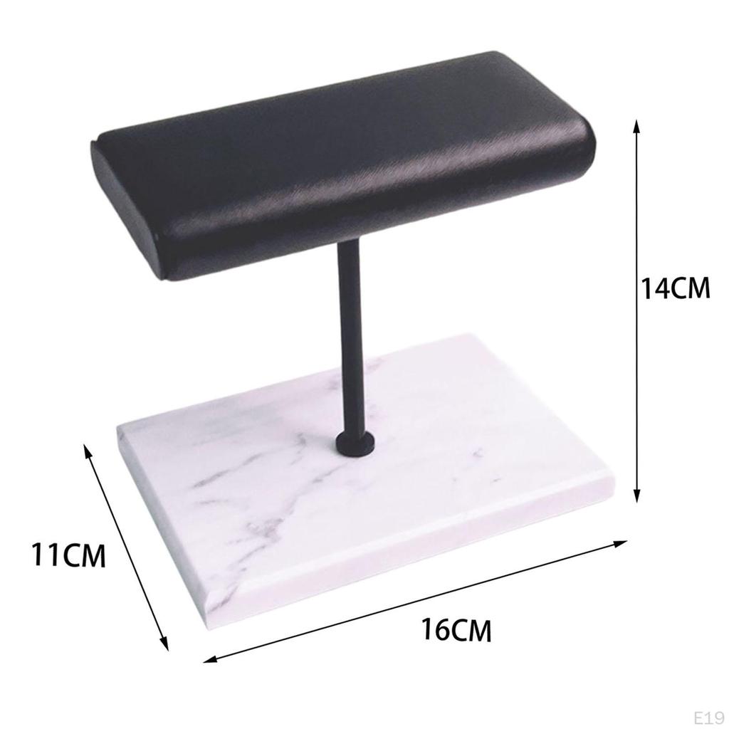 Elegant Watch Holder with Marble Base for Jewelry Organization