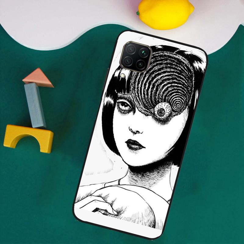 Horror Manga Style For Huawei Nova 8i 3i 7i 11i 12i 9 10 SE Y73 Y90 Y70 Y72 Y61 Y91 P30 P40 Lite P60 Pro Case