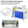 3L 6L 10L 2L Ultrasonic Cleaner Ultrasound Washing Machine Ultrasonic Heated Washing Bath Home Commercial Ultrasonic Cleaner