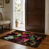 Floor Mat Soft Flannel Rug Non Slip Absorbent Mat for Bathroom Bedroom Home Decor Kwaii Climb the Wall Cat