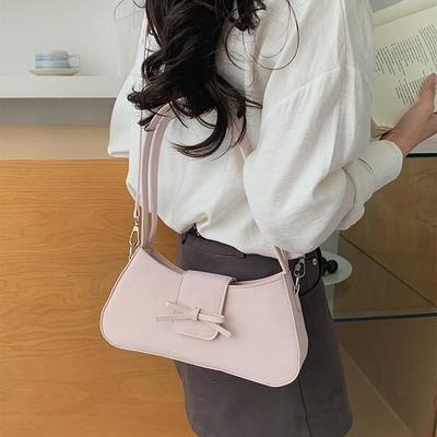 Bow Decoration Armpit Bag Women's One-shoulder Crossbody Bag