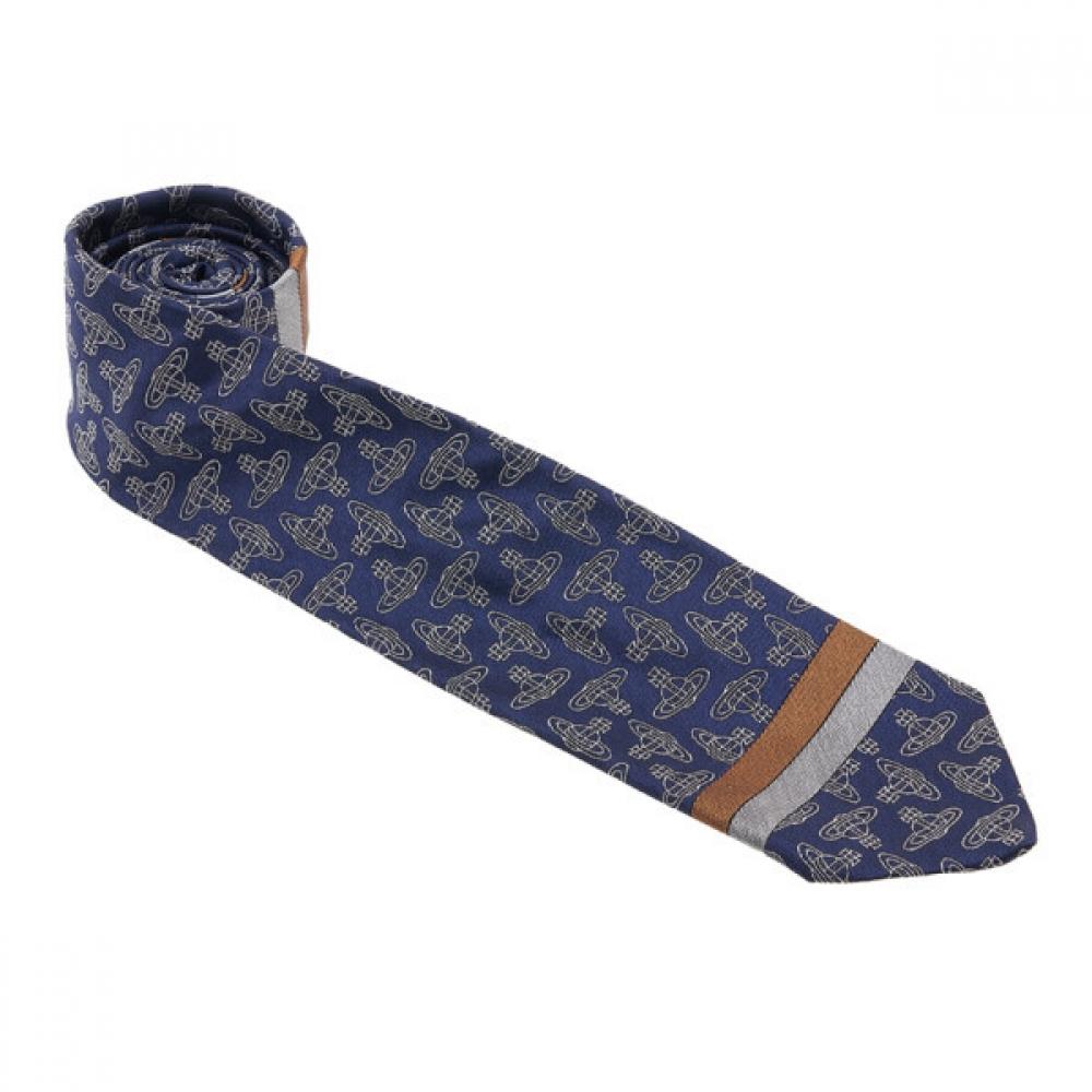 Vivienne Westwood Silk Jacquard Tie 81050001 W00cd K410