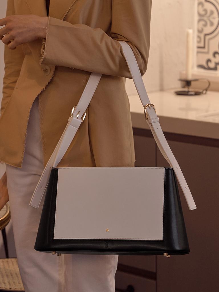 Dierneas Moiré Bag (Black & White)