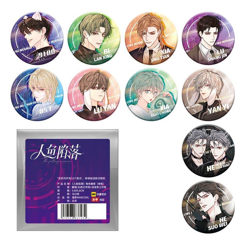 The Falling Merman | Desk Pads & Shikishi Board & Blind Box Badge The Falling Merman