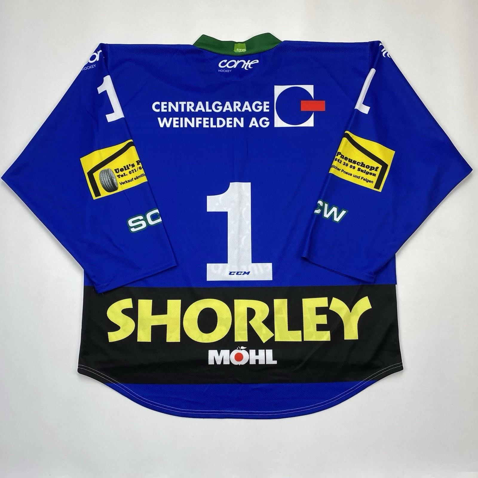 

SC Weinfelden #1 Conte Ice Hockey Shirt Jersey Home Size GXL 4XL