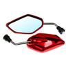 Motorcycle Mirrors, Universal M8 Motorcycle Rear View Side Mirrors With Adjustable Viewing Angle, Handlebar Mounting, Fits For Bike, Scooter, ATV, UTV