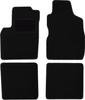 Schwarze Velours-Fußmatten für: Fiat Panda II Schrägheck (2002–2010)