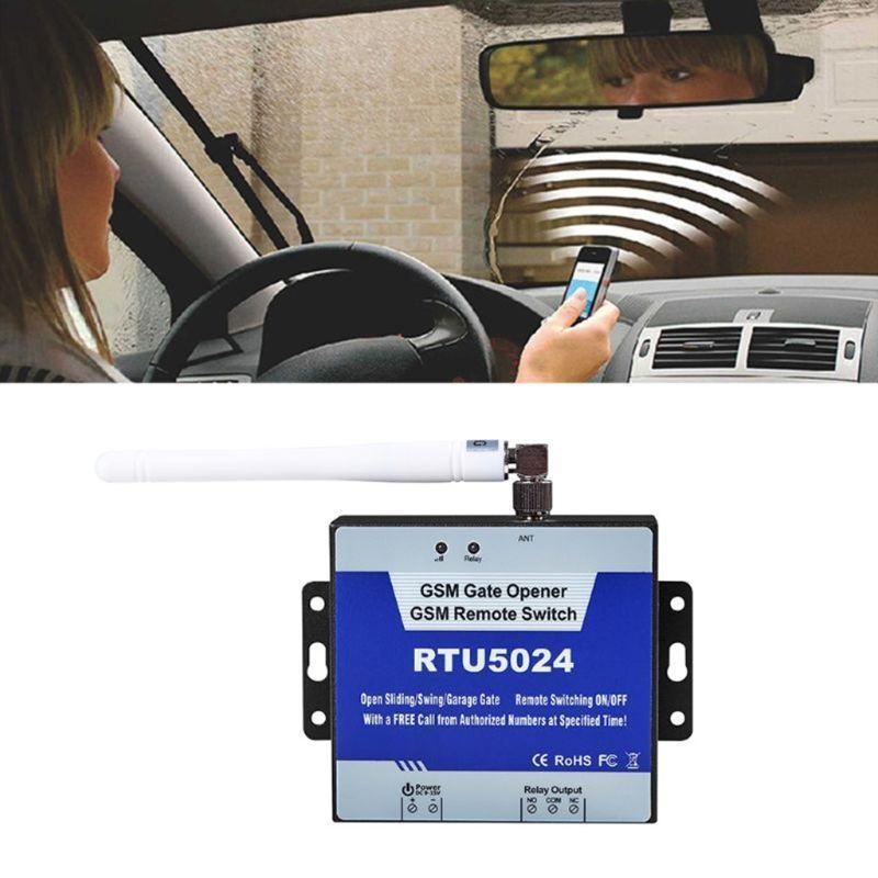 GSM 2G RTU5024 Garage Door Gate Opener Remote Controller Call Switch