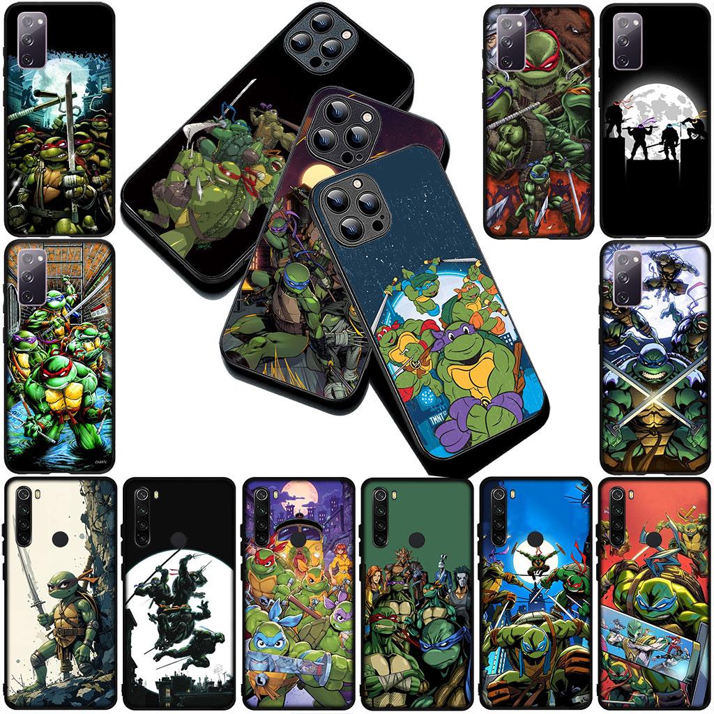 Phone Cover for Motorola Moto G86 G57 E14 E15 G14 G34 G35 G84 G24 A54 G15 Power E22 Soft Case Ninjas Anime T-Turtles Cartoon