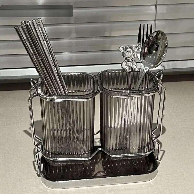 For Chopsticks Container Kitchen Spoon Storage Container Household Storage Rack Chopsticks Basket Kitchen Chopsticks Container чистый