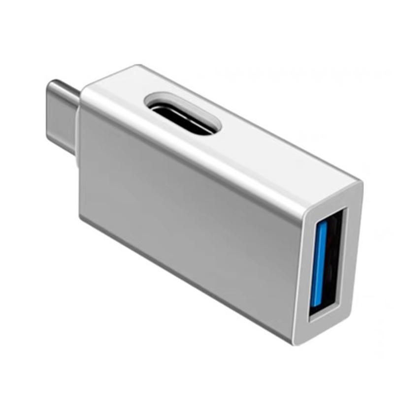 USB 3.0 To USB Type C Adapter OTG Cable USB C Male To USB 3.0 Female Cable Converter Type C Adapter with Charging Port
