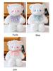 Sweet Lolita Bear Plush Doll - Cute White Bear with Bow and Lace