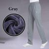 Men's Thickened Warm Straight-Leg Casual Trousers for Autumn and Winter Sports Trousers