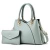 2026 New Korean Fashion Handbag Temperament Women's Bag Shoulder Bag Solid Color Soft Leather High Texture Mother and Child Bag
