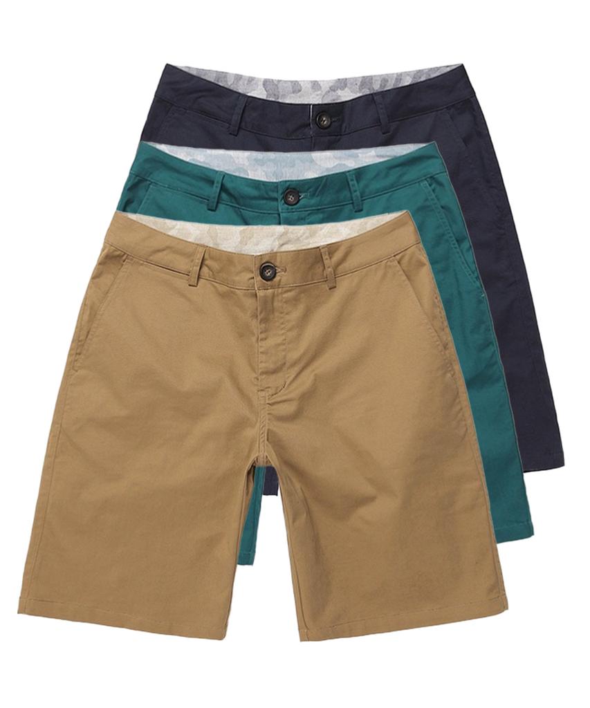 VANNWORKS Camo Color Block Stretch Half Pants (V15Pt005)