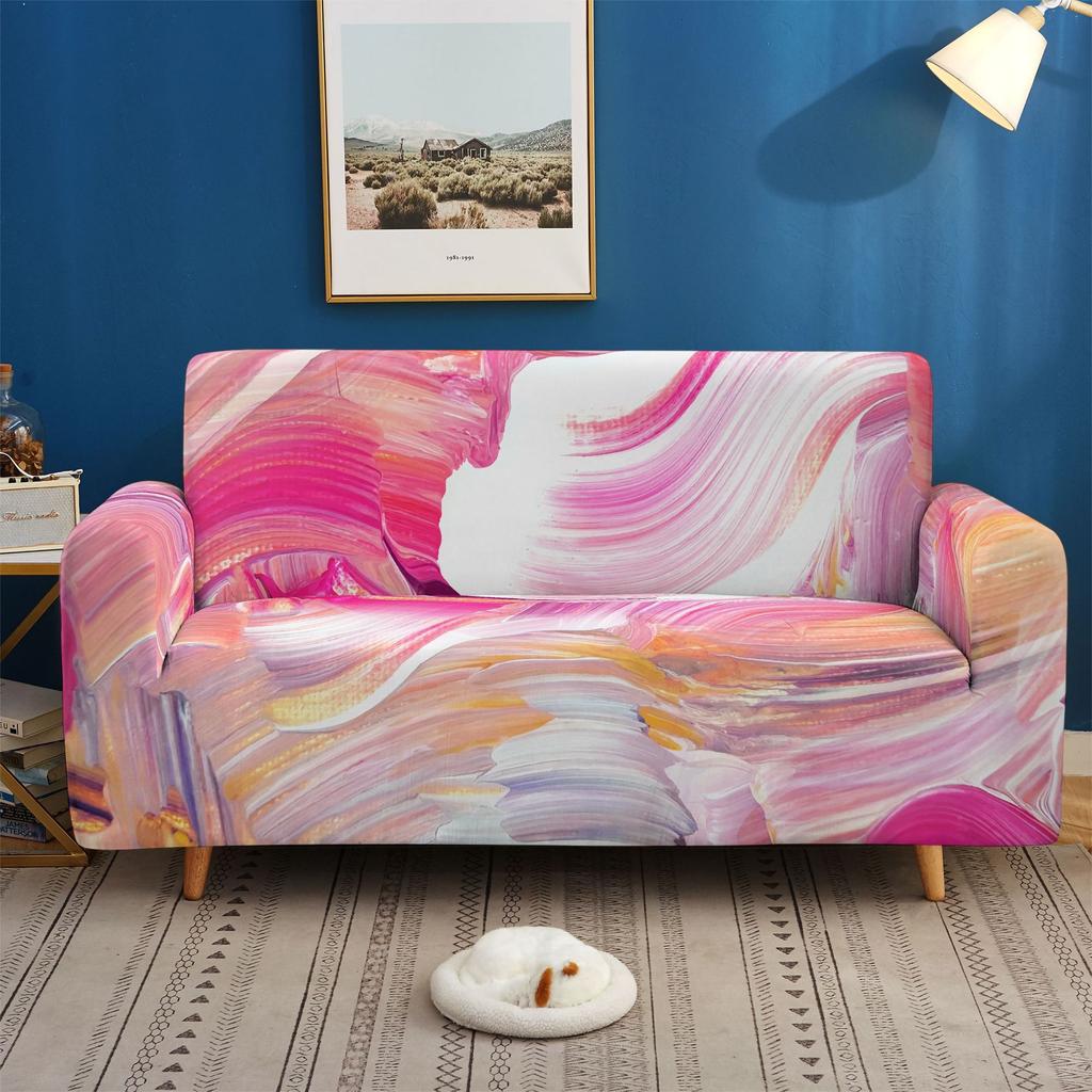 Elastic All-Inclusive Sofa Cover Gradual Change Smudging Multi-Person Combination Sofa Cover Lazy Sofa Cover