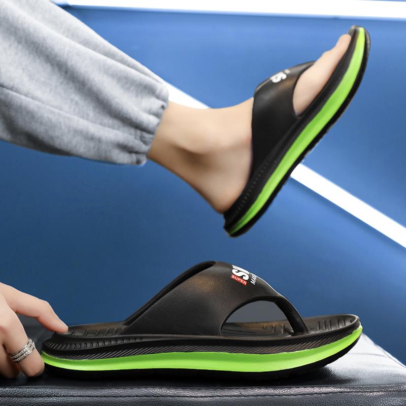 New Summer Light And Comfortable Beach Shoes Men Women Flip-flops Thick-soled Non-slip Couple Sandals Outdoor Casual Shoes Men's Slippers