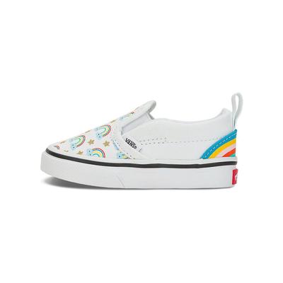 Série Slip-On Tênis Esportivos de Cano Baixo para Caminhada Sapatos de Bebê Branco VN0A3488AHP