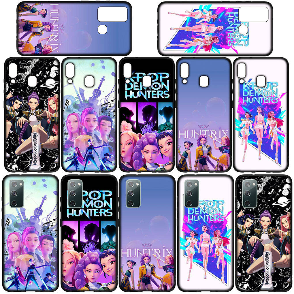 for Samsung Galaxy S25 S24 S23 S22 Ultra FE Plus A17 A37 A57 A56 A55 A06 A16 A15 A36 A26 A35 A05 A25 A54 A34 Case X Zoey KPop Mira Demon Rumi Hunters