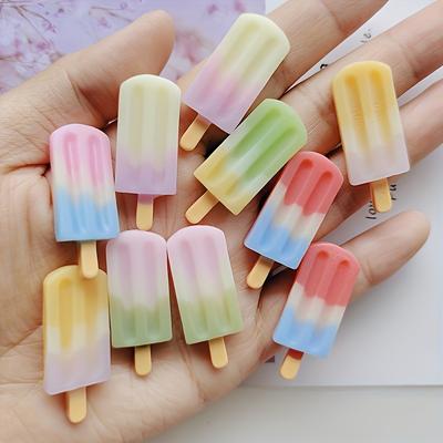 8-teiliges süßes Cartoon-Eiscreme-Kühlschrankmagnet-Set – Kawaii-Dekor für Küche und Büro, langlebige Whiteboard-Magnete, ideale Heimdekoration