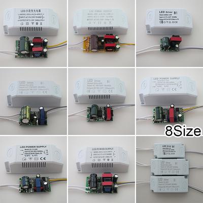 LED Driver Lys Lampe Driver Transformator Strømforsyning Overopphetingsbeskyttelse Ny
