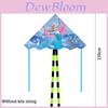 1.2 Meter Double-tailed Kite High-value Cartoon Pattern Wind Kite Grid Cloth Material