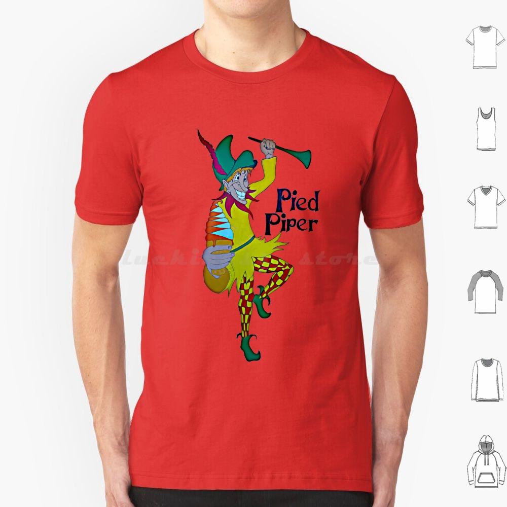 Pied Piper Cartoon T Shirt 6xl Cotton Cool Tee S