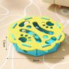 Felt Cat Puzzle Box Compact Size Cat Exercise Toy Durable Pet Interactive Toy  Kitten