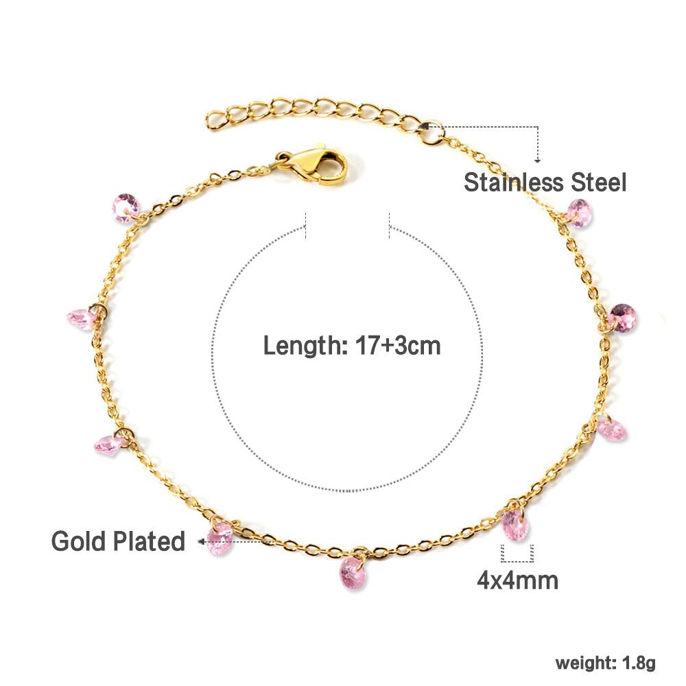 Bracelet Cute Sweet Butterfly Dragonfly Pendant with White Diamond Bracelet Stainless Steel Jewelry