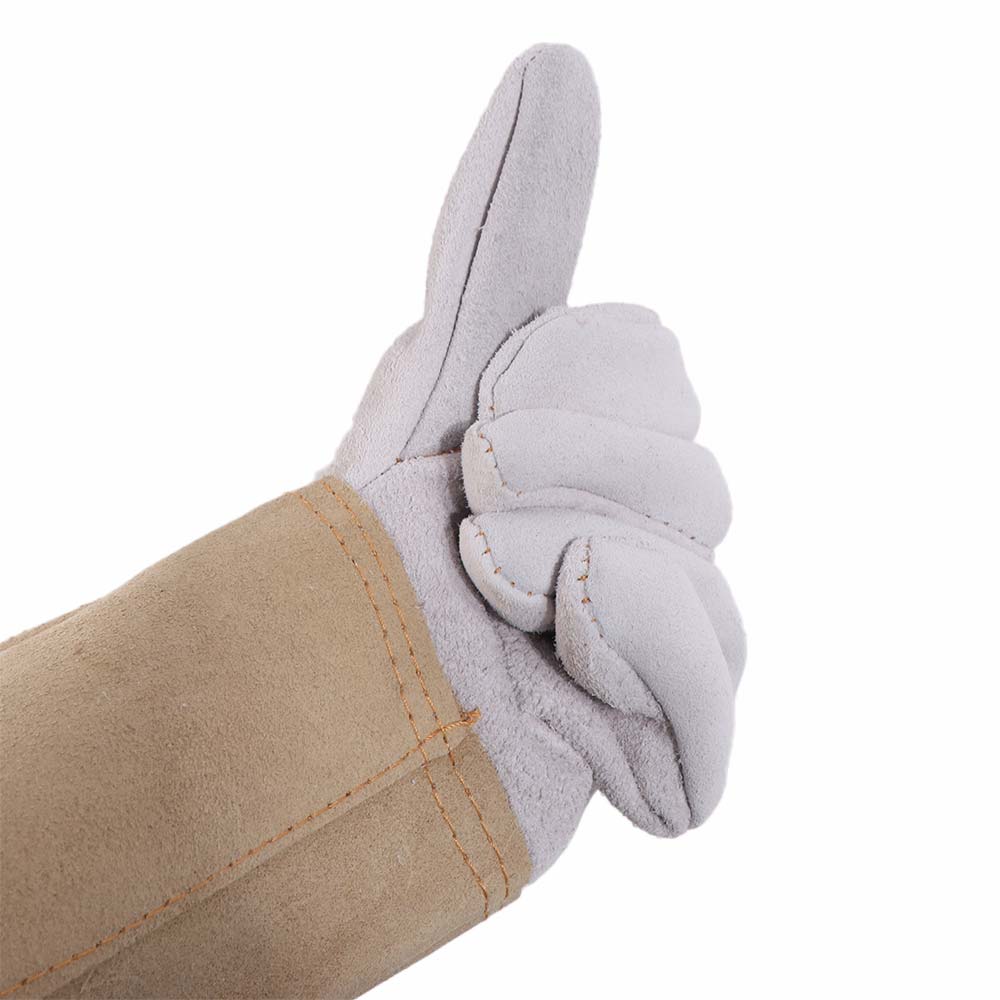 1 Pair Cut Resistant Welding Gloves Wear-Resistant Protective Gloves  Industrial Protection