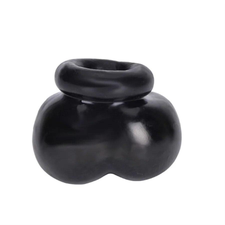 Penis Ring Ball Stretcher Scrotum Sleeve Lock Sperm Testicle Bondage Chastity Cage Delay Ejaculation Cock Ring Sex Toys For Men