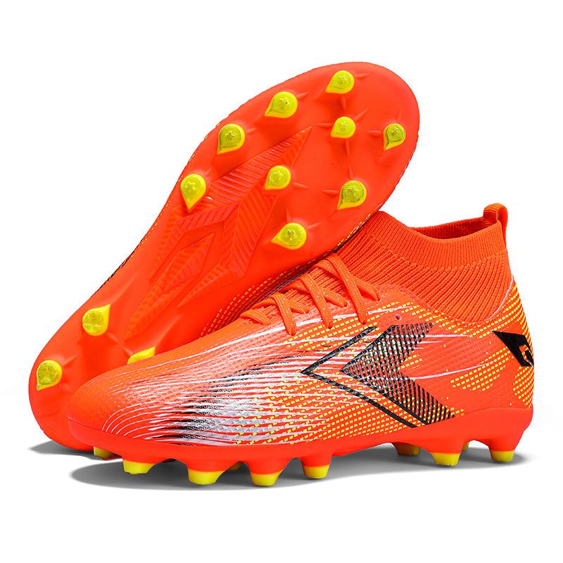 World Cup Kids Soccer Boots Men's Teenage Students Women's TF Broken Nails AG Spike Competition Training Sneakers