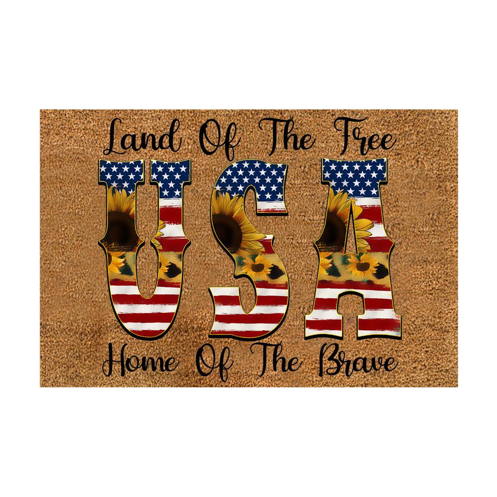 Independence Day Door Mats Bathroom Bedroom Living Room Floor Mats Household Non- Carpet