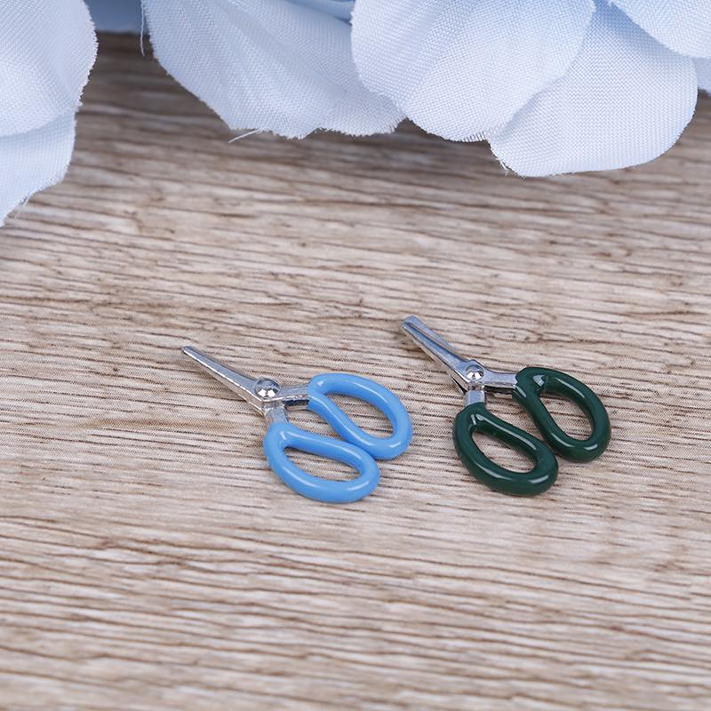 1:12 Dollhouse Mini Metal Scissors Simulation Furniture Shears Model Toys
