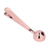 2 in 1 Multifunction Coffee Scoop with Bag Clip 430 Stainless Steel Coffee Measuring Spoon