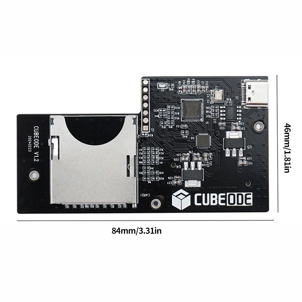 

Эмулятор оптического привода CUBEODE V1.2 для GC Loder Swiss SD2SP2, замена Plug and Play для всех версий игровой консоли NGC GameCube