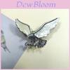 Vintage Shell Animal Brooch With Inlay Craft For Couples Gift Accessory