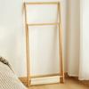 Foldable Bedroom Coat Rack Next To Bed Bathroom Shelf Floor Hanger Bathroom Towel Rack Clothing Storage Shelf
