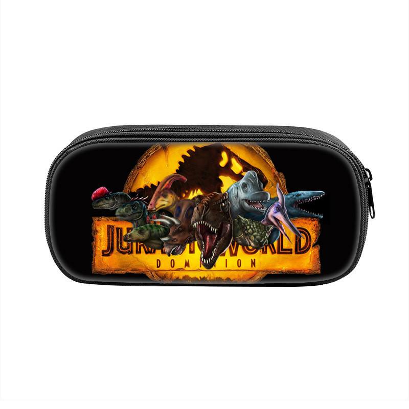 Jurassic World 3 Pencil Case With Nylon Material For Students And Kids