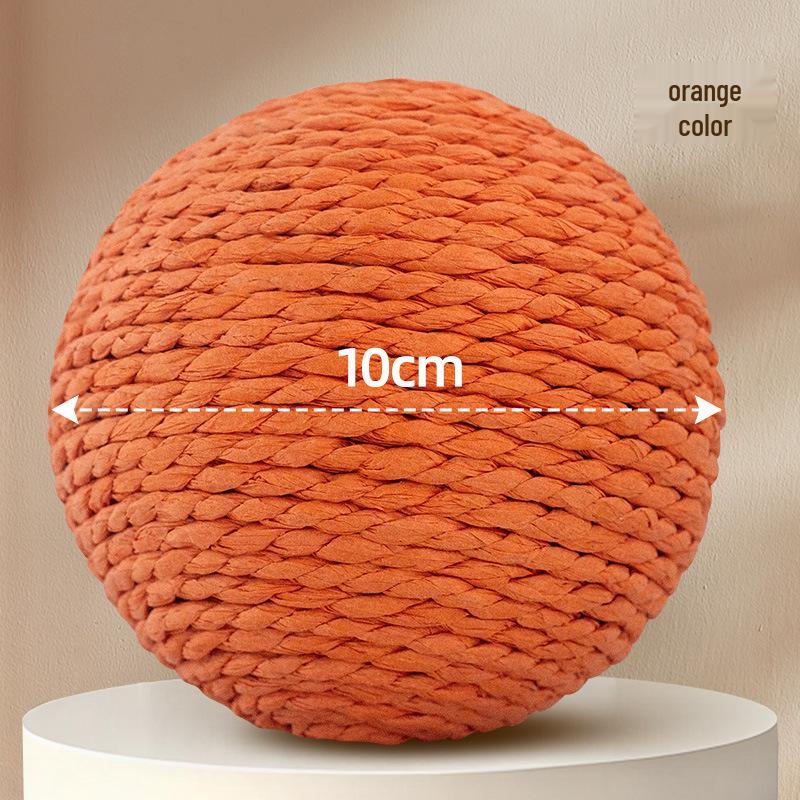 Bunte Plüsch- und Glöckchen-Katzenbälle - Selbstbeschäftigendes Spielzeug für Katzen