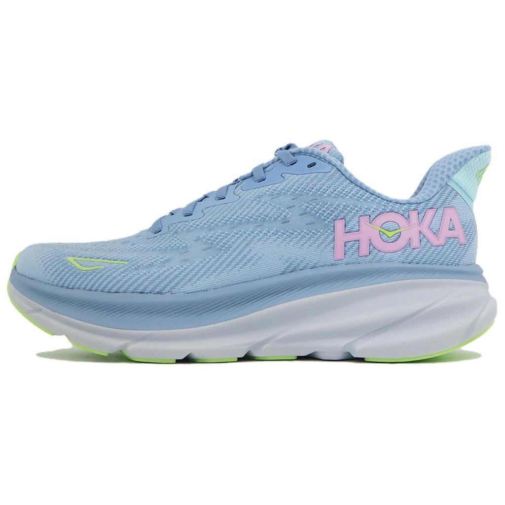 HOKA ONE ONE Clifton 9 Slip Resistant Abrasion Resistant Low top Casual Running Shoes Women's Blue 1132211DNK