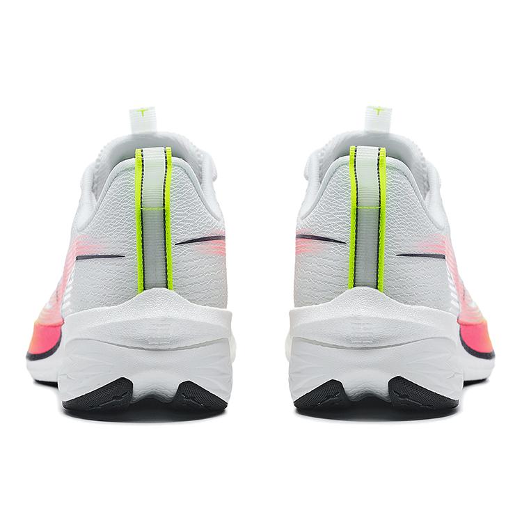 New LiNing Red Hare 6 Pro Cushioning, Slip Resistant, And Abrasion Resistant Low Top Marathon Running Shoes Men's White ARMT013-1