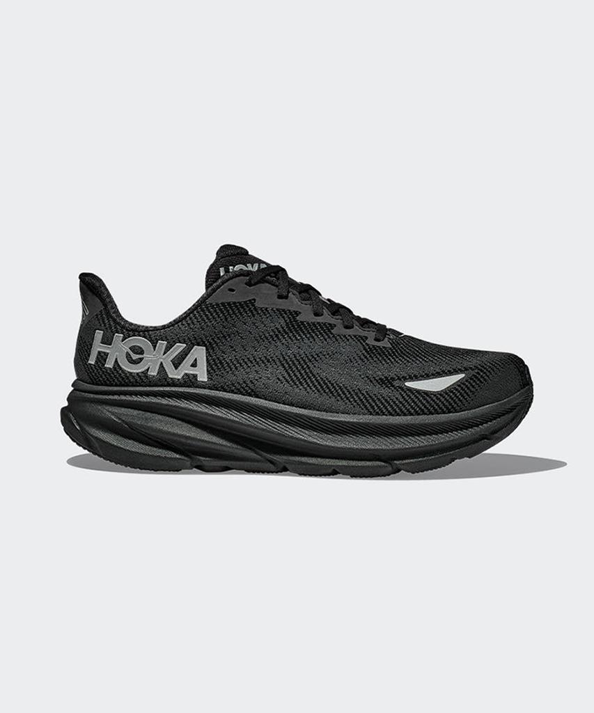 Hoka (Female) Clifton 9 Gtx - Black:Black / 1141490F-Bblc